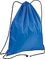 Gymbag made of recycled polyester, blue