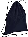 Gymbag made of recycled polyester, dark blue