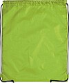 Gymbag made of recycled polyester, light green