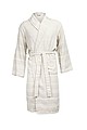 Hamam bathrobe, beige/white, 500 gr. L/XL