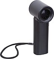 Handheld fan with 5 speed settings, black