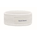 Headband in polycotton, white