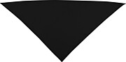 Heracles bandana, solid black