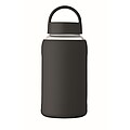 High borosilicate glass bottle, black