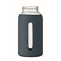 High borosilicate glass bottle, french navy