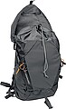 Hiking backpack with hip belt, dark grey