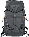 Hiking backpack with hip belt, dark grey