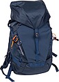 Hiking backpack with hip belt, navy heather