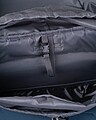 Hiking backpack with hip belt, navy heather