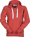 Hoodie, ATLANTA+LADY, red, M