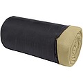 Huggy fleece plaid blanket with carry pouch 220x250 cm, beige