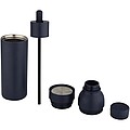 Illuminate 650 ml RCS recycled double wall stainless steel water bottle with 3-piece lid set, navy