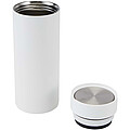 Illuminate 650 ml RCS recycled double wall stainless steel water bottle with 3-piece lid set