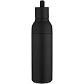 Illuminate 650 ml RCS recycled double wall stainless steel water bottle with 3-piece lid set