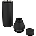 Illuminate 650 ml RCS recycled stainlesss steel double wall insulated water bottle, black
