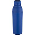 Illuminate 650 ml RCS recycled stainlesss steel double wall insulated water bottle, royal blue