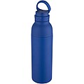 Illuminate 650 ml RCS recycled stainlesss steel double wall insulated water bottle, royal blue
