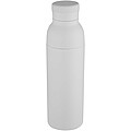 Illuminate 650 ml RCS recycled stainlesss steel double wall insulated water bottle, white