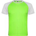 Indianapolis short sleeve unisex sports t-shirt, fluor green, size 3XL