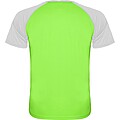 Indianapolis short sleeve unisex sports t-shirt, fluor green, size 3XL