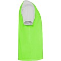 Indianapolis short sleeve unisex sports t-shirt, fluor green, size S