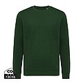 Iqoniq Etosha lightweight recycled cotton crew neck, forest green