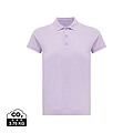 Iqoniq Yosemite women recycled cotton pique polo, lavender, size XXS