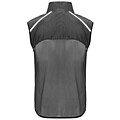 Jannu unisex lightweight running bodywarmer, black, size XS