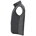 Jannu unisex lightweight running bodywarmer, black, size XS