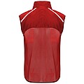 Jannu unisex lightweight running bodywarmer, red, size XS
