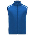 Jannu unisex lightweight running bodywarmer, royal blue, size XS