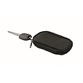 Key case in 300D RPET, black