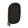 Key case in 300D RPET, black