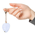 Key chain with light Gleamo | Heart shape