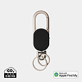 Keyfinder keychain with worldwide locating and USB C, black, grey