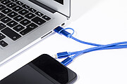 keyring USB charger cable