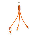 keyring USB charger cable