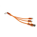 keyring USB charger cable