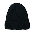 Knitted beanie with cuff