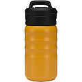Knox 350 ml RCS recycled double wall stainless steel sport bottle with flip straw