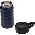 Knox 350 ml RCS recycled double wall stainless steel sport bottle with flip straw