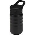 Knox 350 ml RCS recycled double wall stainless steel sport bottle with flip straw