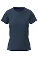 Ladies performance T-shirt STEDMAN MESH RAGLAN, navy blue, size M