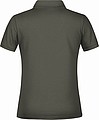 Ladies Piqué Polo, dark grey, L