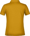 Ladies Piqué Polo, gold yellow, XS
