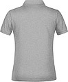 Ladies Piqué Polo, grey heather, M