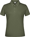 Ladies Piqué Polo, olive, M