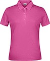 Ladies Piqué Polo, pink, L