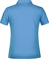 Ladies Piqué Polo, sky blue, M