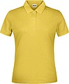 Ladies Piqué Polo, yellow, M